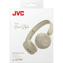 Headphones, JVC HA-S59W-C - Beige IMAGE 2