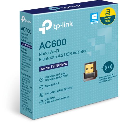 DualBand Routeur, Wifi Bluetooth 4.2  USB ADAPTOR, TP-LINK AC600 IMAGE 2