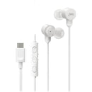 USB-C Wired Earbuds JVC HA-FR29UC-W - White IMAGE 1