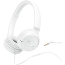 Wired On-Ear Headphones. JBL Tune 530 - white IMAGE 1