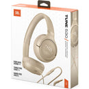 Wired On-Ear Headphones. JBL Tune 530 - Beige IMAGE 10