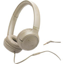 Wired On-Ear Headphones. JBL Tune 530 - Beige IMAGE 1