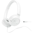 USB-C Wired On-Ear Headphones. JBL Tune 530C - white IMAGE 1