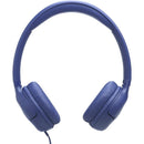 USB C Wired On-Ear Headphones. JBL Tune 530C - Blue IMAGE 2
