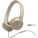 USB C Wired On-Ear Headphones. JBL Tune 530C - Beige IMAGE 1