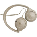 USB C Wired On-Ear Headphones. JBL Tune 530C - Beige IMAGE 3