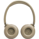 Wireless Over-ear Noise Cancelling headphones. JBL Tune 680NC - Beige IMAGE 4