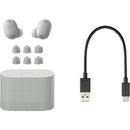 True Wireless Noise Cancelling In-Ear-Headphones, Sony WF1000M6 White IMAGE 5