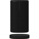 WiFi Wireless Bluetooth Smart Vocal Command Speaker, Sonos PLAY1US1 - Black IMAGE 5