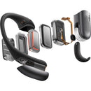 SHOKZ Wireless Open-Ear Headphones with Microphone T010-ST-BK IMAGE 4