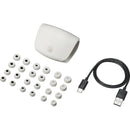 Audio-Technica Bluetooth In-Ear Headphones with Microphone ATH-TWX9MK2WH IMAGE 10