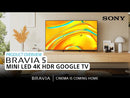 75" 4K MINI LED Smart TV, BRAVIA 5, Sony K75XR50 EXTERNAL_VIDEO 1