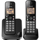 Cordless Phone with 2 Handsets, Panasonic KXTGC382B IMAGE 1