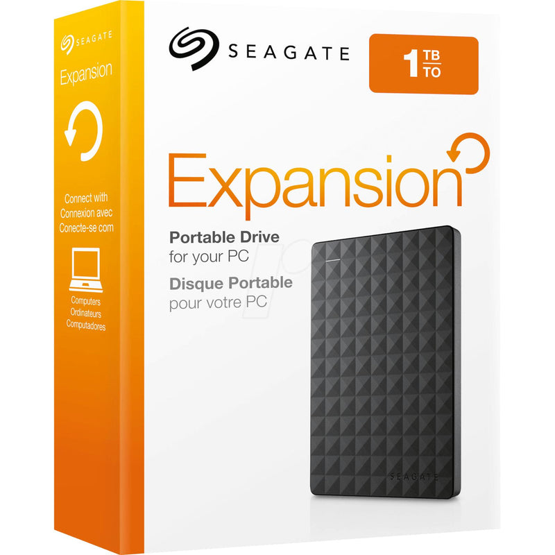 Seagate Expansion 1TB External Hard Drive External Hard Drives 1TB 2.5in, Seagate STEA1000400 IMAGE 3