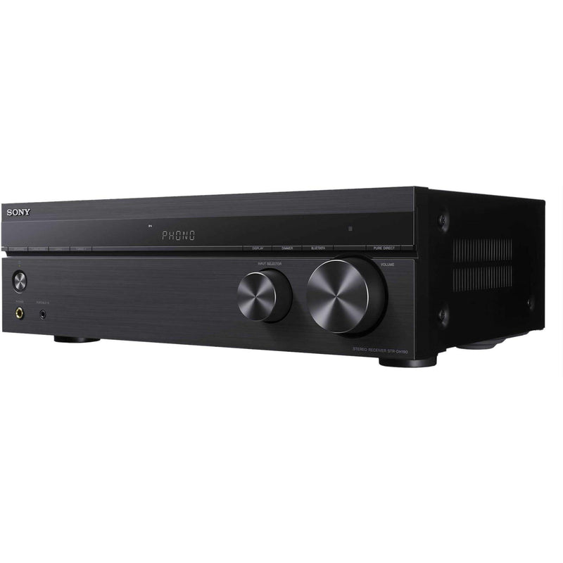 Sony 2-Channel Stereo Receiver Stereo Receiver with Phono and Bluetooth, Sony STRDH190 IMAGE 2