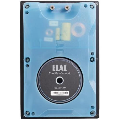 ELAC 50-Watt In-Wall Speaker 120W In-Wall Speaker, Elac IW-D61-W - UNIT IMAGE 3