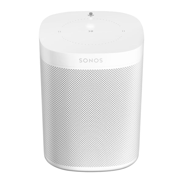 Sonos Multi-room Wireless Speaker Wi-Fi Wireless Multiroom Voice Control Speaker, Sonos One (Gen2) - White IMAGE 1