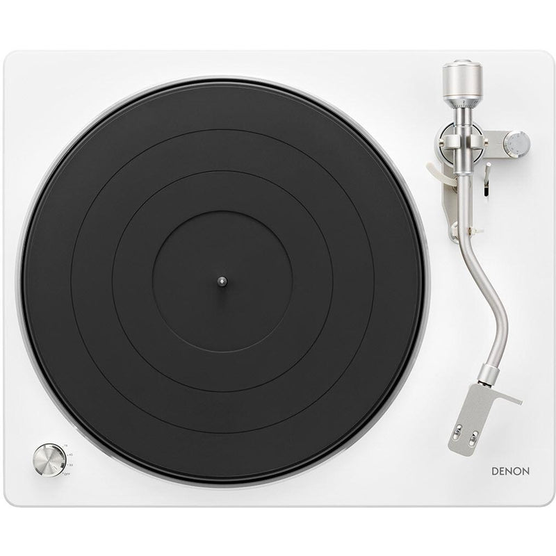 Denon DP-450USB Stereo Turntable w/ USB – White IMAGE 2