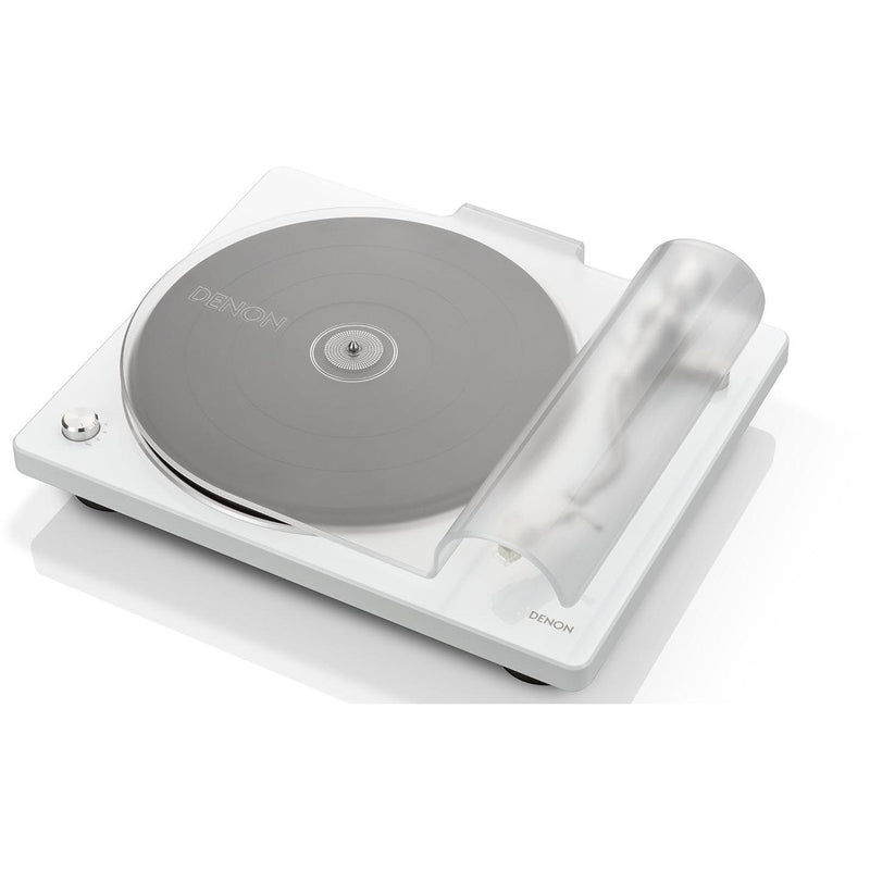 Denon DP-450USB Stereo Turntable w/ USB – White IMAGE 4