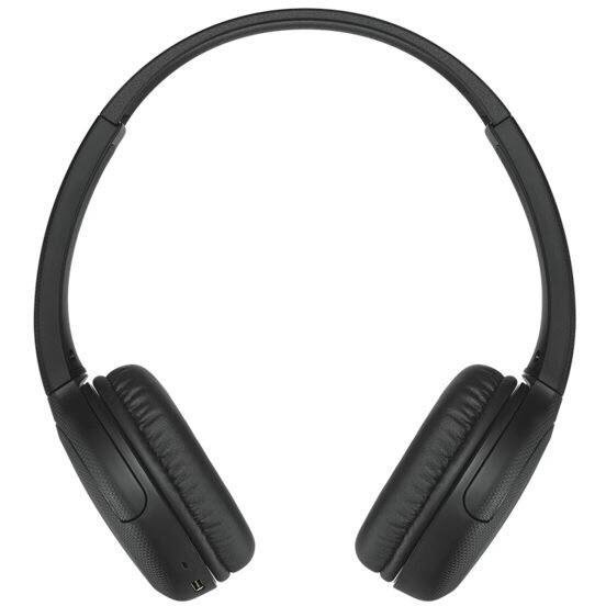 Sony Bluetooth On-ear Headphones with Built-in Microphone Wireless Bluetooth with mic Headphones, Sony WHCH510 Black IMAGE 4