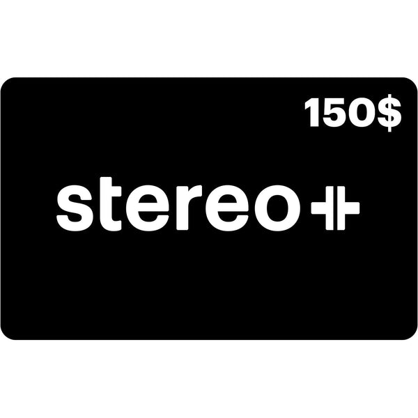 Stereo Plus Gift Cards Gift Cards Stereo+ Gift Card 150$ IMAGE 1