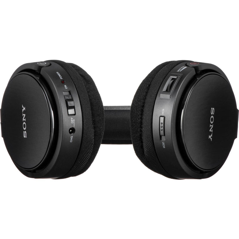 Sony Over-the-Ear Headphones Wireless Headphone, Sony MDR-RF912BK IMAGE 3