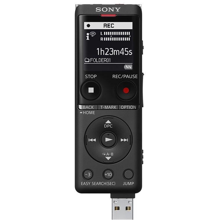 4GB Voice Recorder, Sony ICDUX570 - Black IMAGE 3