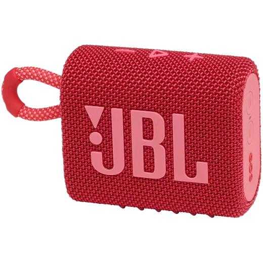 Wireless Bluetooth Waterproof Speaker, JBL GO 3 - Red IMAGE 2