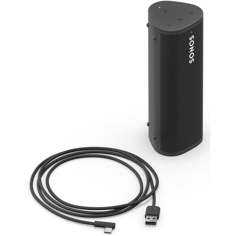 Sonos Bluetooth Waterproof Portable Speaker WiFi Wireless Bluetooth Smart Waterproof Speaker, Sonos Roam - Black IMAGE 10