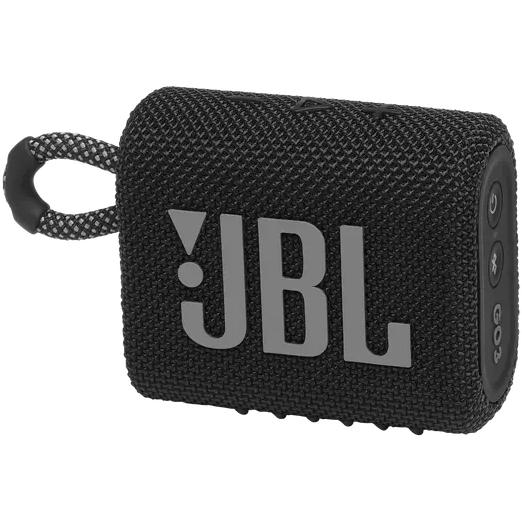 Wireless Bluetooth Waterproof Speaker, JBL GO 3 - Black IMAGE 2