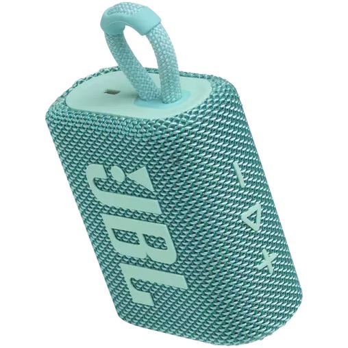 Wireless Bluetooth Waterproof Speaker, JBL GO 3 - Teal IMAGE 4