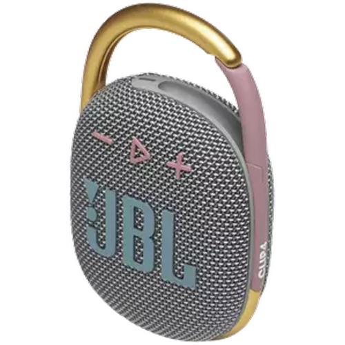 Wireless Bluetooth Portable Speaker, JBL Clip 4 - Grey IMAGE 1