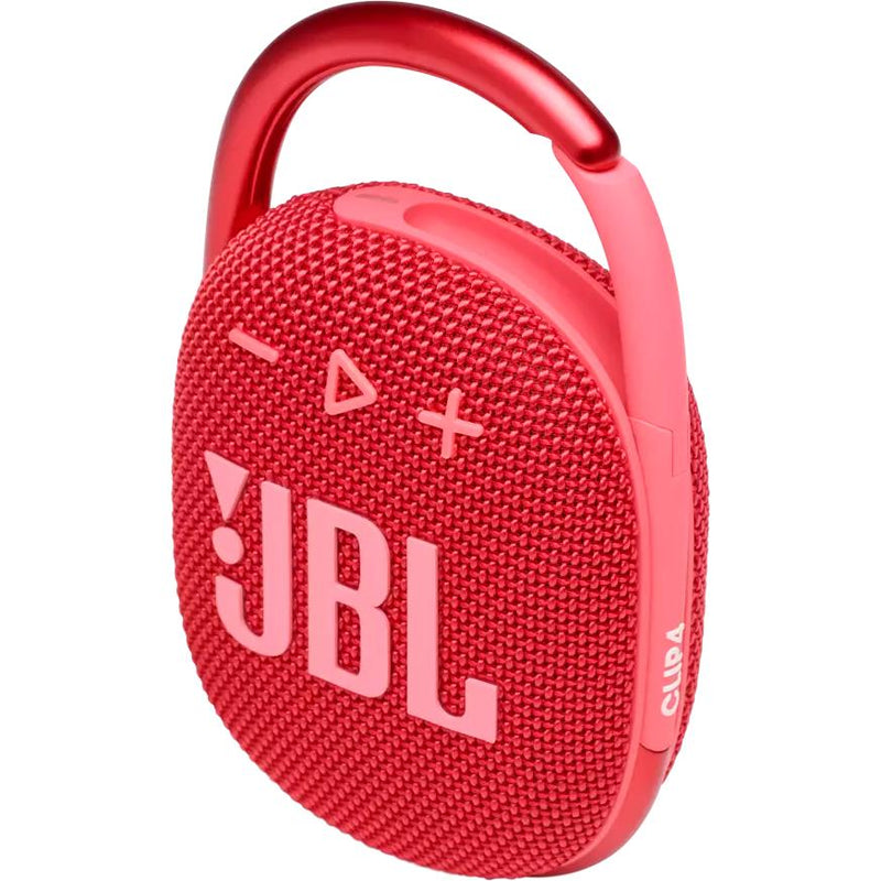 Wireless Bluetooth Portable Speaker, JBL Clip 4 - Red IMAGE 1
