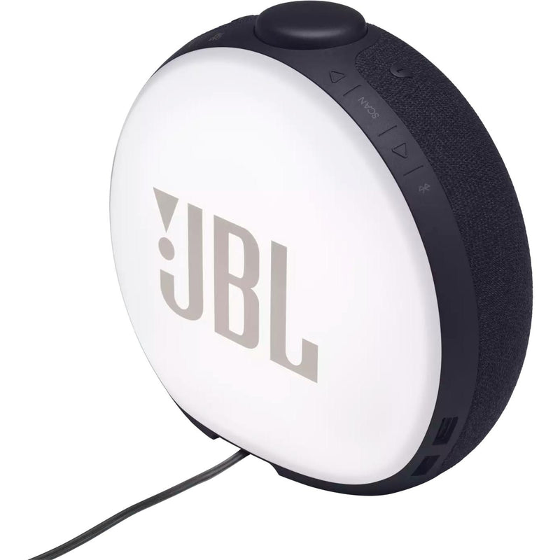 JBL 2x 4-watt Clock Radio with Bluetooth Bluetooth clock radio speaker with FM, JBL Horizon 2 - Black IMAGE 6