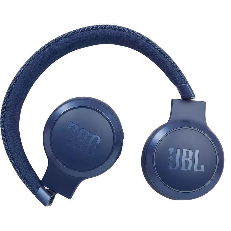 Wireless On-Ear Noise Cancelling Headphones. JBL Live 460NC - Blue IMAGE 4