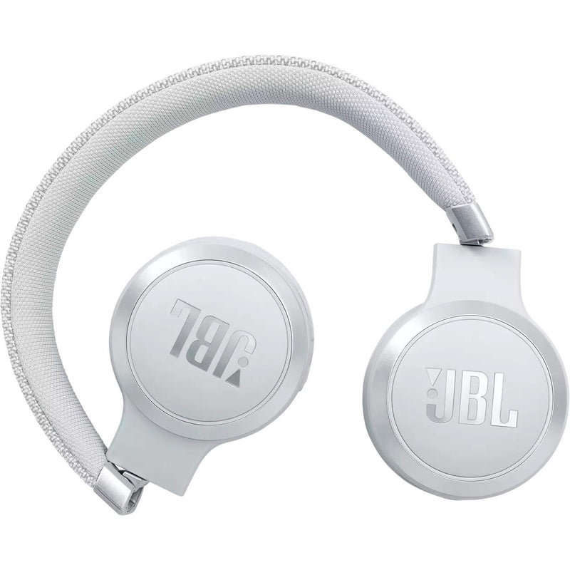 Wireless On-Ear Noise Cancelling Headphones. JBL Live 460NC - White IMAGE 4