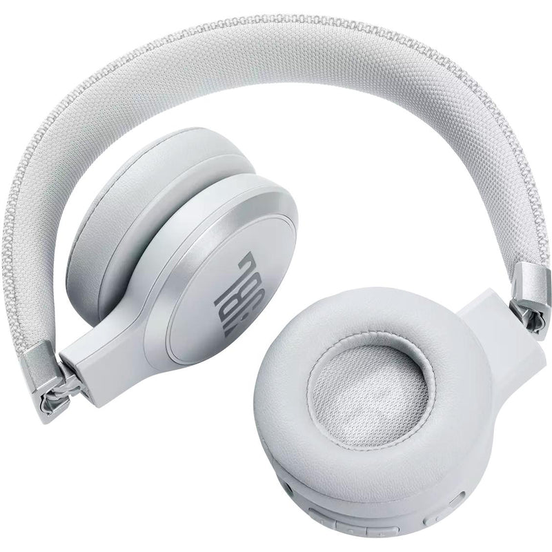 Wireless On-Ear Noise Cancelling Headphones. JBL Live 460NC - White IMAGE 7