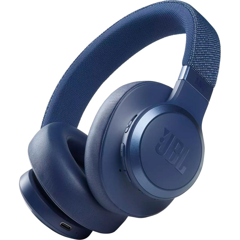 Wireless Bluetooth Noise Cancelling Headphones. JBL Live660NC - Blue IMAGE 1