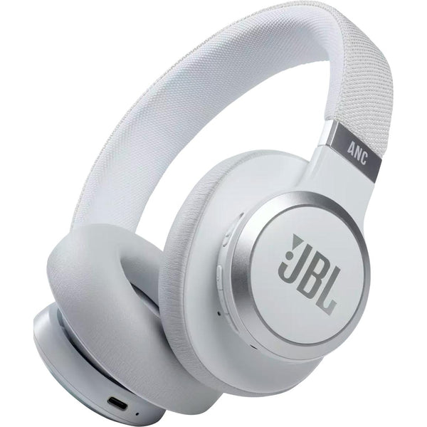 Wireless Bluetooth Noise Cancelling Headphones. JBL Live660NC - White IMAGE 1