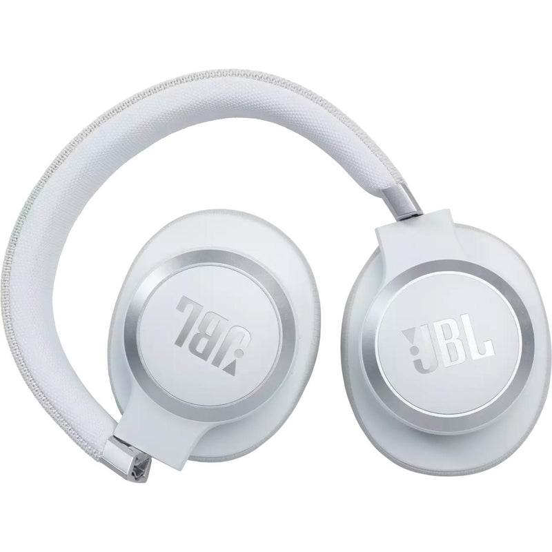 Wireless Bluetooth Noise Cancelling Headphones. JBL Live660NC - White IMAGE 4