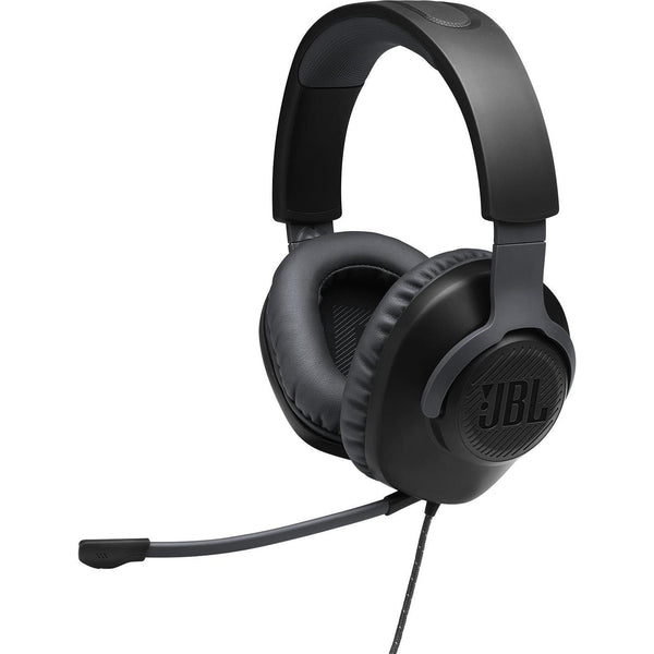 Professional gaming USB wired PC over-ear headset, JBL Quantum 100 - Black IMAGE 1