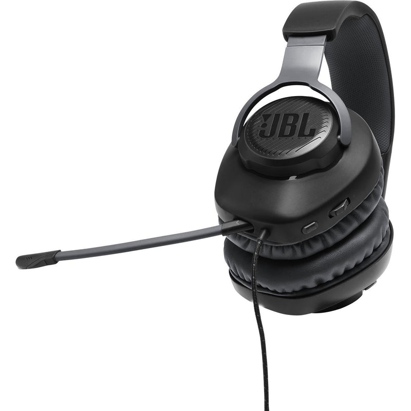 Professional gaming USB wired PC over-ear headset, JBL Quantum 100 - Black IMAGE 5