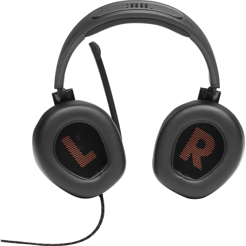 JBL Over-the-Ear Gaming Headphones with Microphone Professional gaming USB wired PC over-ear headset, JBL Quantum 200 - Black IMAGE 10