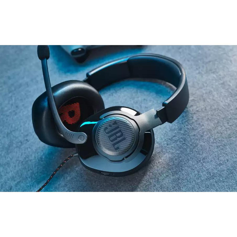 JBL Over-the-Ear Gaming Headphones with Microphone Professional gaming USB wired PC over-ear headset, JBL Quantum 200 - Black IMAGE 12
