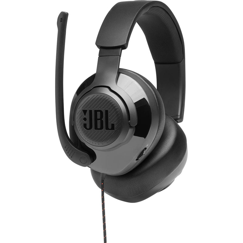 JBL Over-the-Ear Gaming Headphones with Microphone Professional gaming USB wired PC over-ear headset, JBL Quantum 200 - Black IMAGE 3