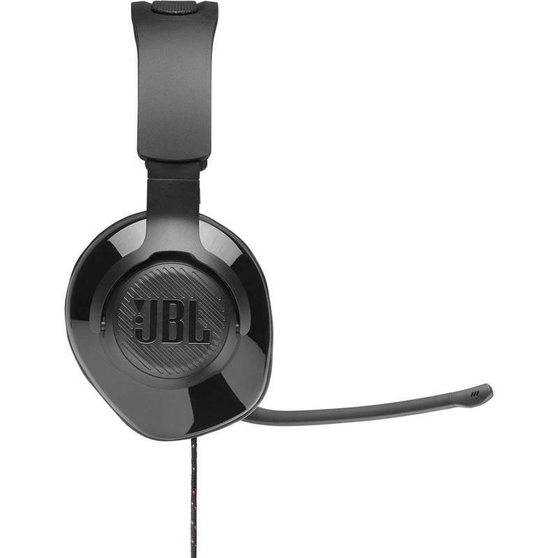 JBL Over-the-Ear Gaming Headphones with Microphone Professional gaming USB wired PC over-ear headset, JBL Quantum 200 - Black IMAGE 4