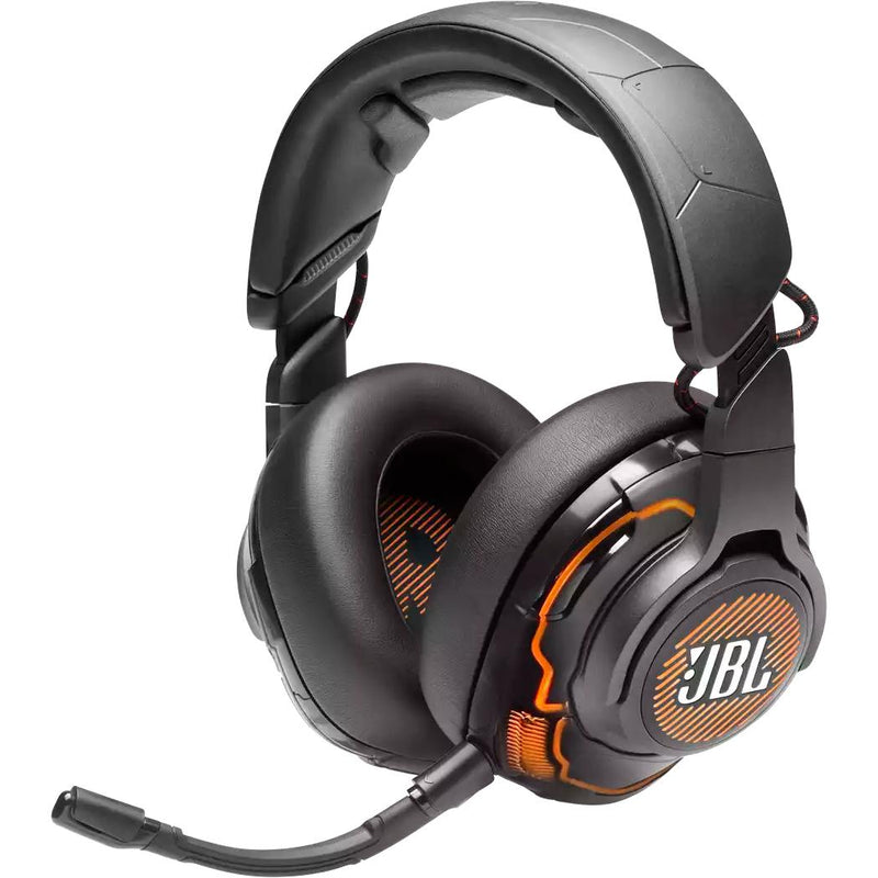 JBL Over-the-Ear Gaming Headphones with Microphone Professional gaming USB wired PC over-ear headset, JBL Quantum One - Black IMAGE 1