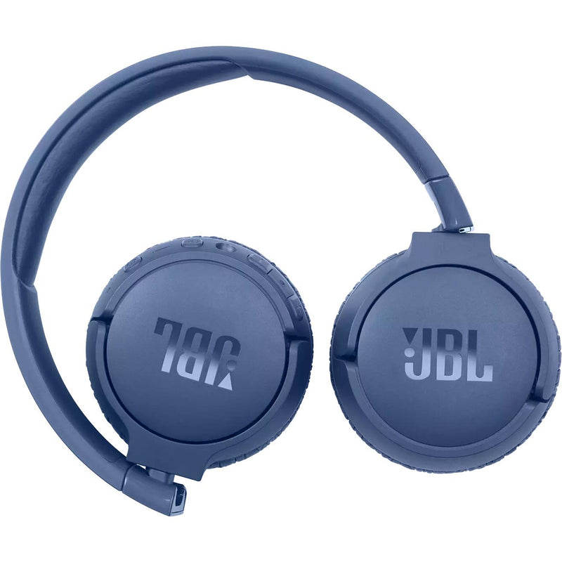 Wireless On-Ear Active Noise Cancelling Headphones, JBL Tune 660NC Blue IMAGE 4