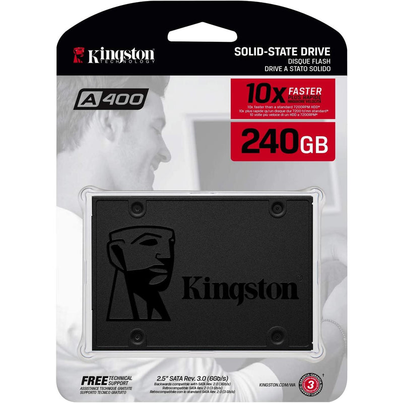 Kingston A400 SATA SSD External Hard Drives SSD 240GB, Kingston  SA400S37/240G IMAGE 4