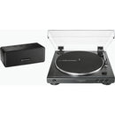 Belt Drive Stereo Turntable With BLUETOOTH Speaker , Audio-Technica ATLP60XSPBT-BK - Black IMAGE 1